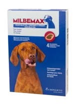 Milbemax Kauwtabletten Hond 4 tabletten 5-75kg